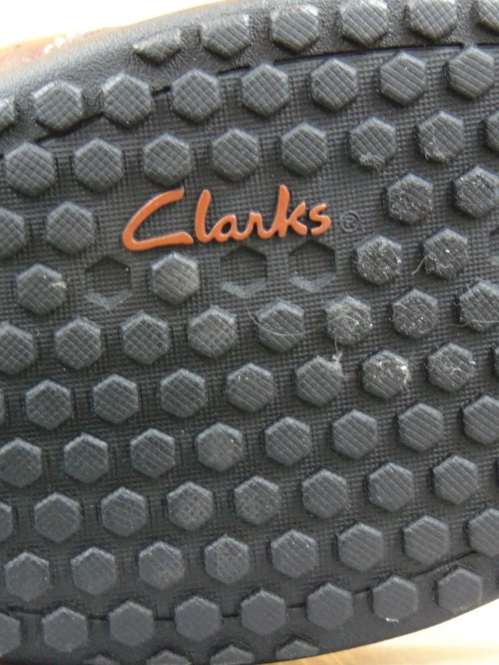 CLARKS KEATING Men's Brown Leather Double Strap Sport Sandals 78333 Size 12 M